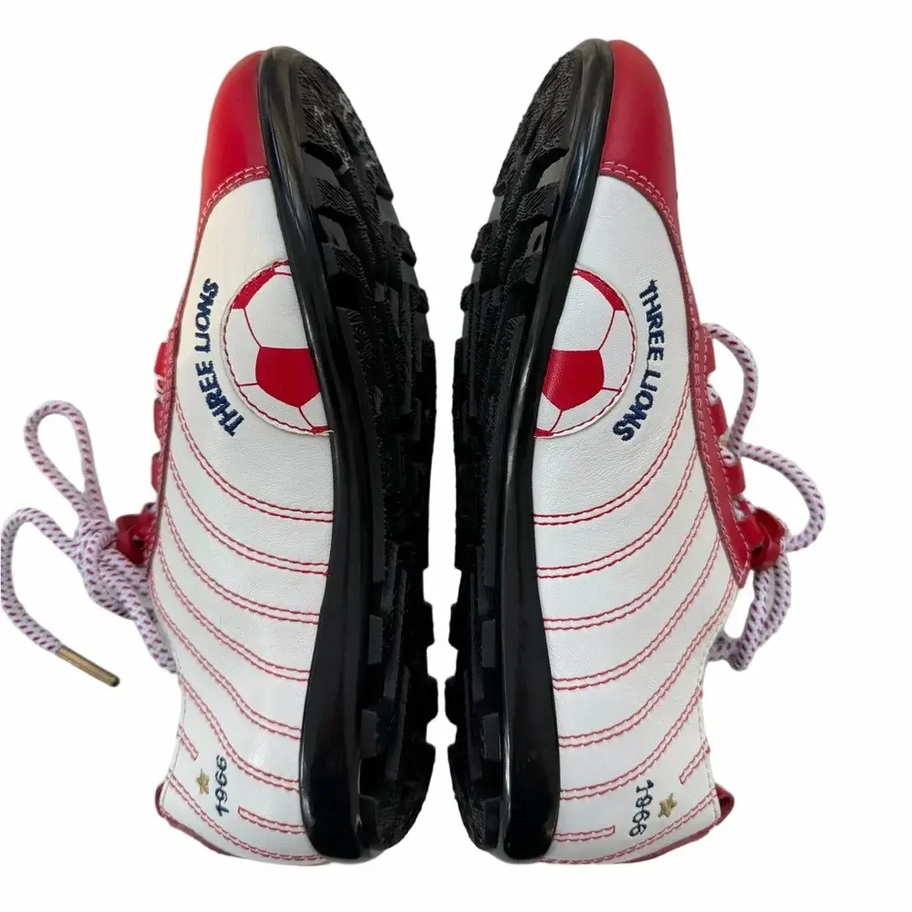 Tyrek FIFA Soccer Shoes Size 2.5 England 2014 Brazil World Cup Youth NEW Leather